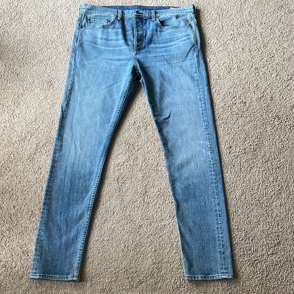 Rag and Bone Fit 1 Extra Slim Jeans in Utica - Picture 6 of 11